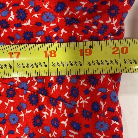 ❤️Last Chance U.S. Polo ASSN floral print cotton blend button down shirt size L - Picture 8 of 9